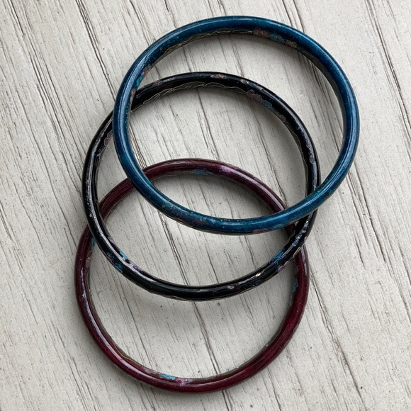 Cloisonné bracelets - Picture 2 of 6